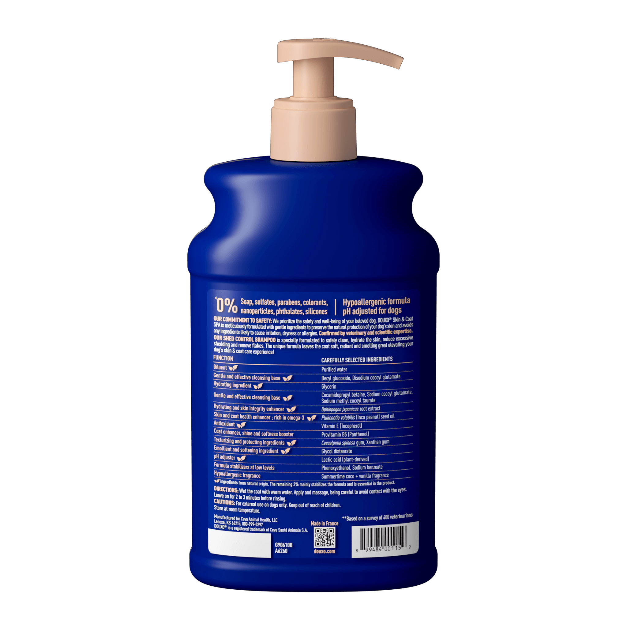 DOUXO® SPA Shed Control Shampoo